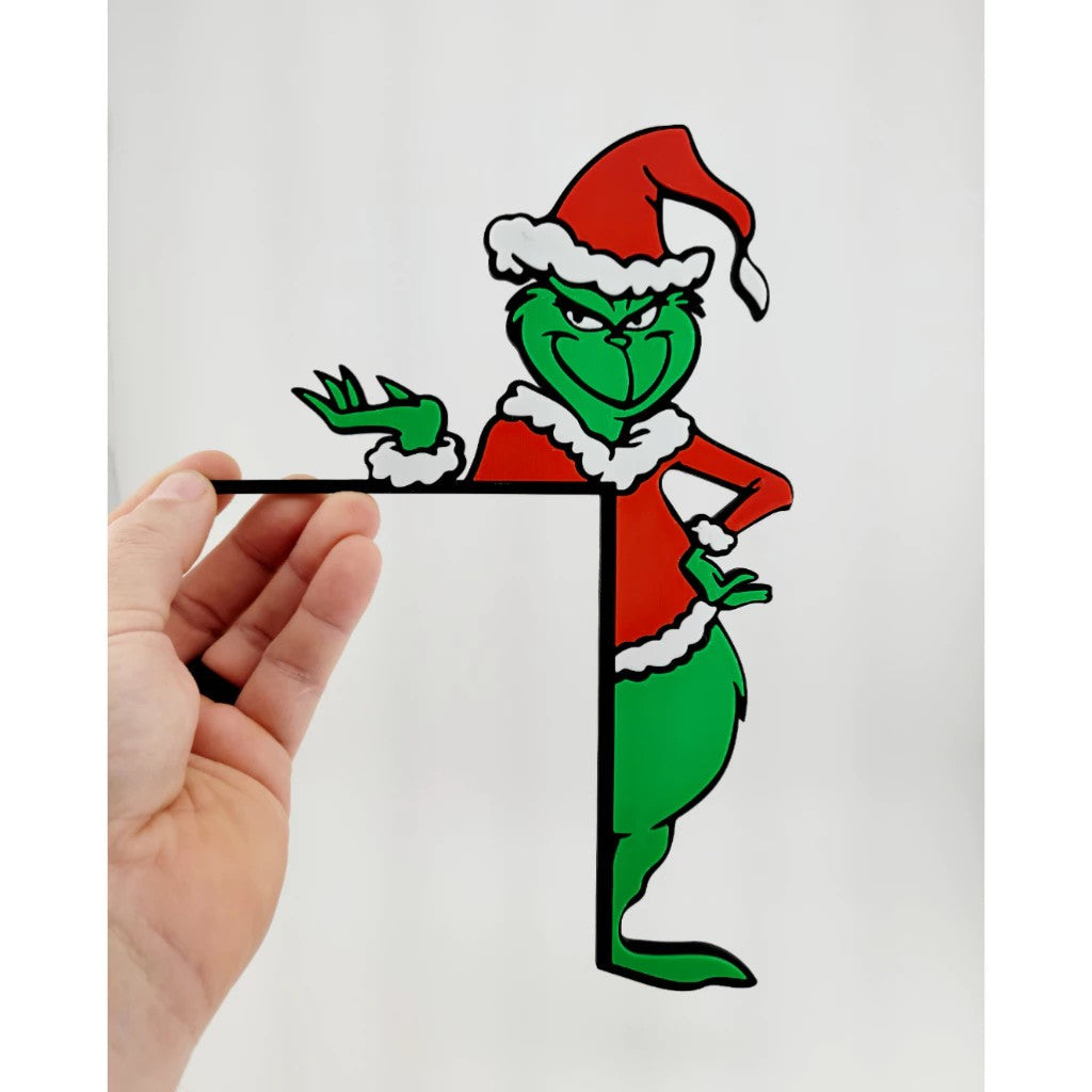 Decoração Canto De Porta Natal Noel Grinch