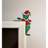 Decoração Canto De Porta Natal Noel Grinch