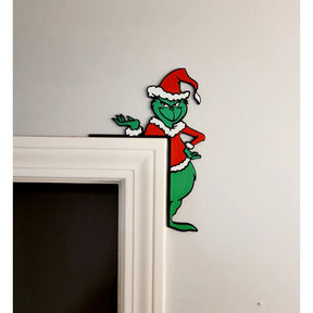 Decoração Canto De Porta Natal Noel Grinch