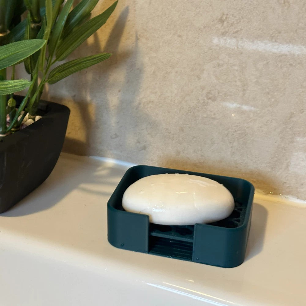 Saboneteira Com Drenagem Minimalista E Elegante