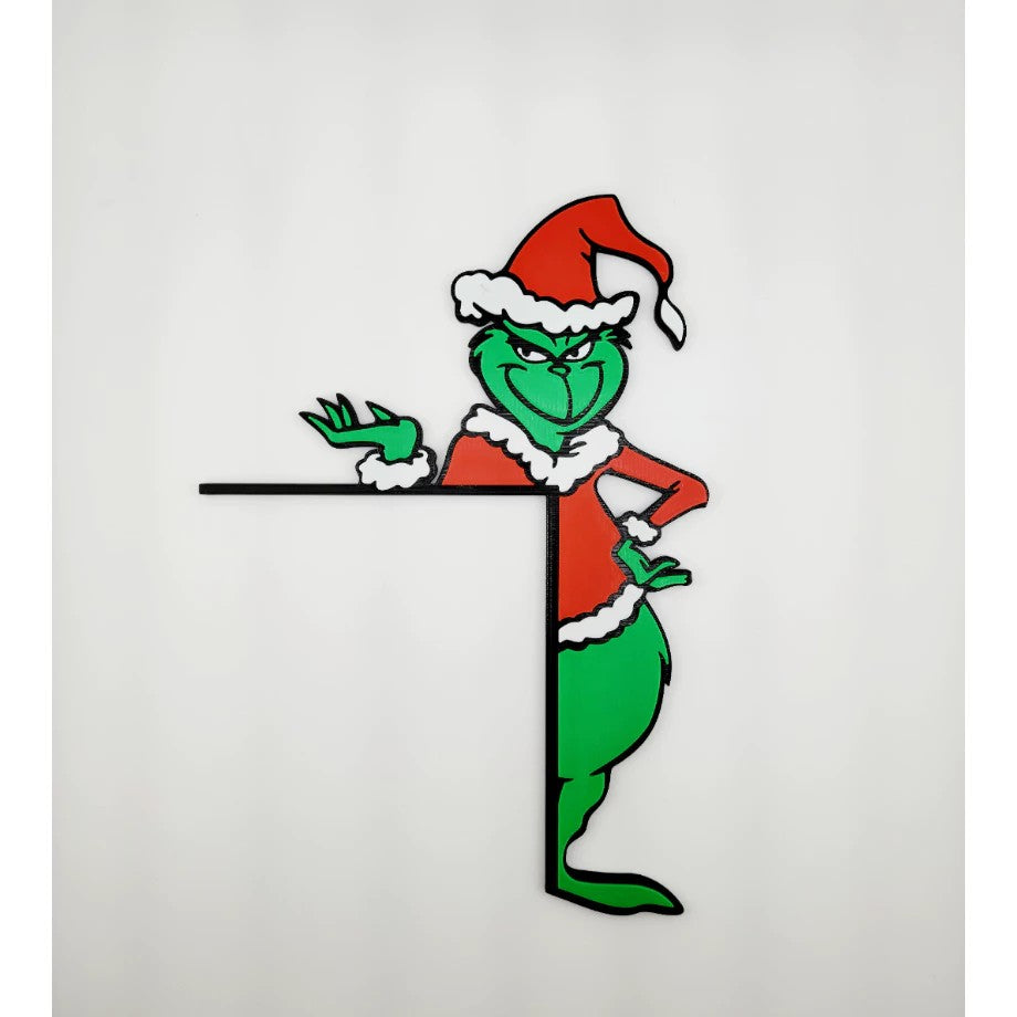 Decoração Canto De Porta Natal Noel Grinch