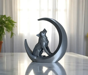 Decoração De Mesa Lobo Sob A Lua Moderno Elegante