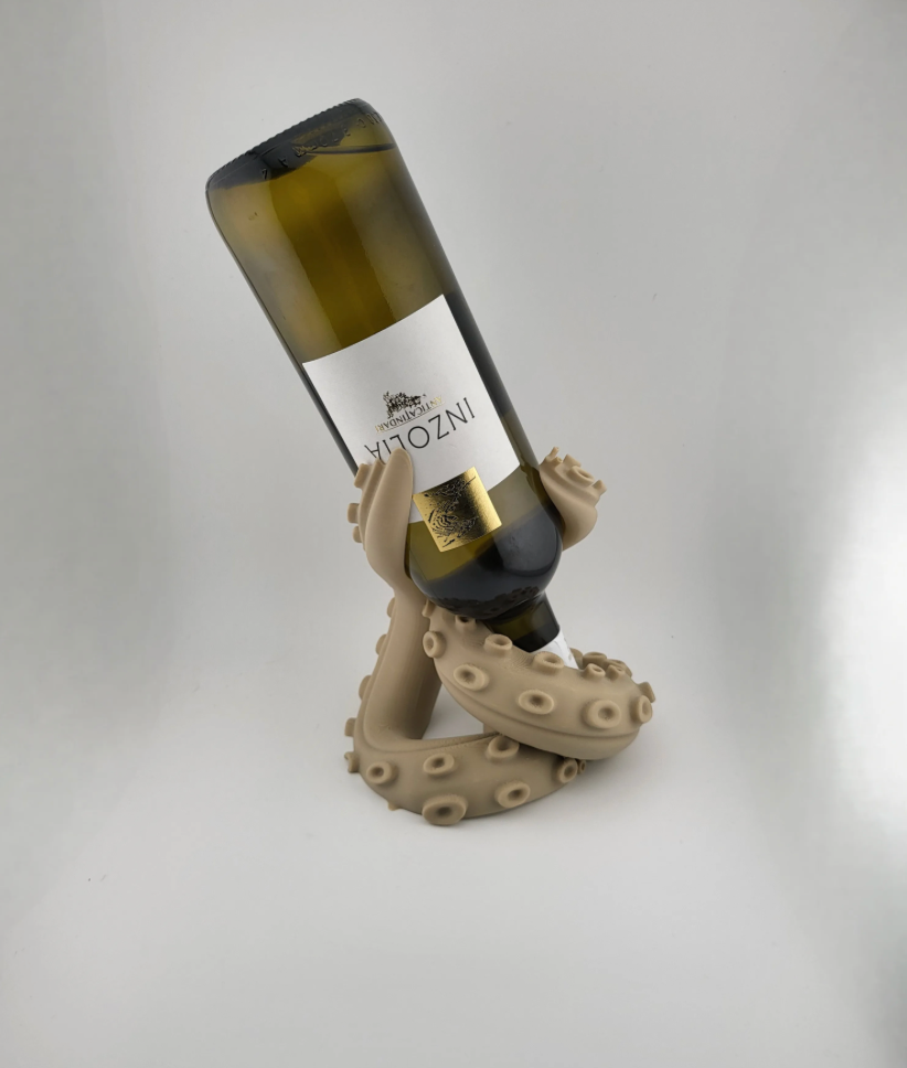 Suporte Para Vinho Polvo Octopus