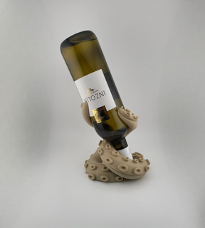 Suporte Para Vinho Polvo Octopus