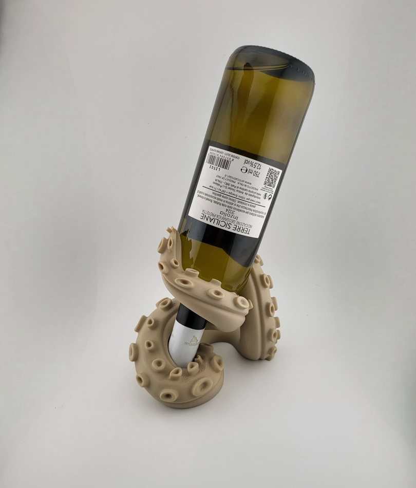 Suporte Para Vinho Polvo Octopus