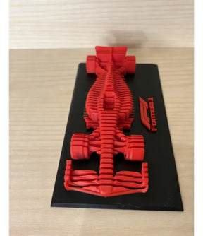 Escultura Carro De Corrida F1 Para Decoração Colecionável