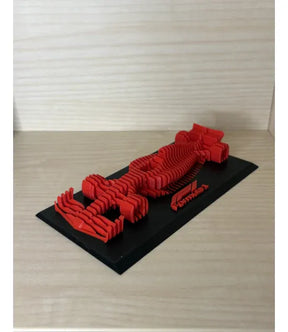 Escultura Carro De Corrida F1 Para Decoração Colecionável