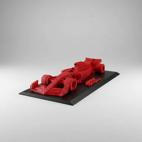 Escultura Carro De Corrida F1 Para Decoração Colecionável