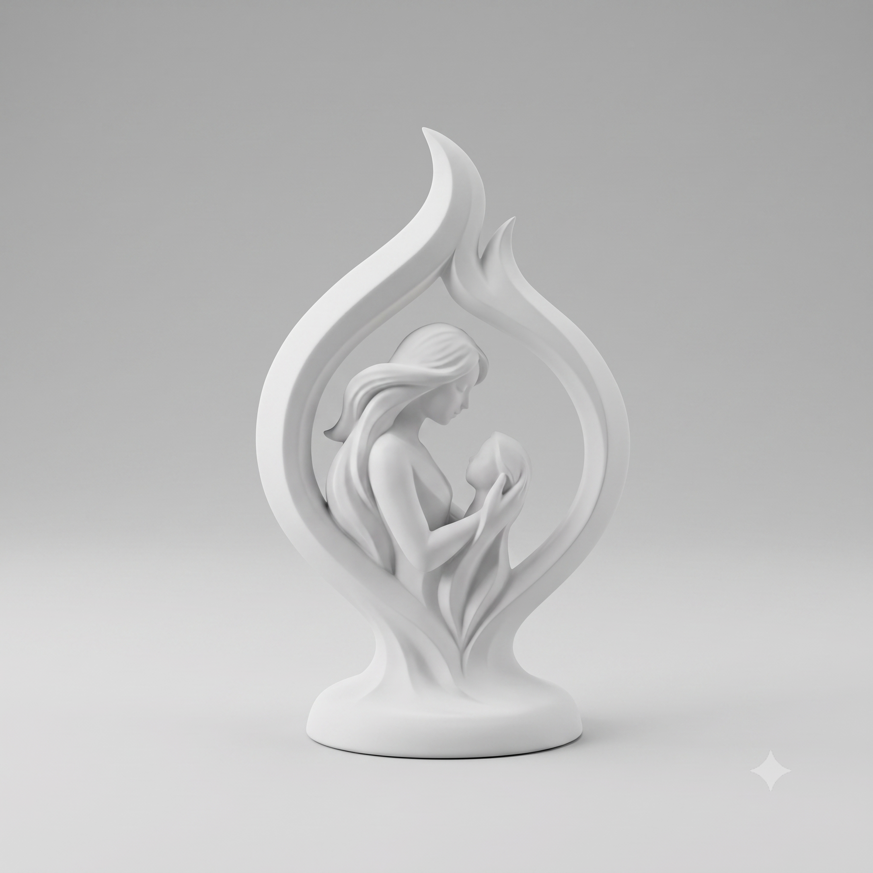 Escultura Laço Eterno Mãe E Filho(a) Para Sempre