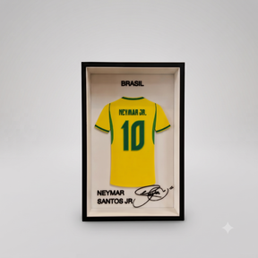 Quadro Decorativo Neymar Camisa 10 Seleção Brasileira