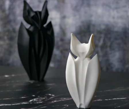 Escultura Morcego Gótico Moderno