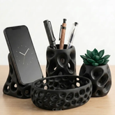 Conjunto 4 peças Moderno Estilo Voronoi