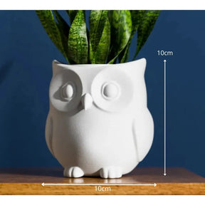 Vaso Para Planta De Interior Coruja Moderna Elegante